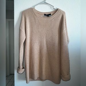 Knit sweater - beige